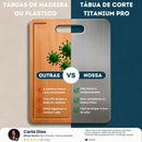 Tábua Titanium Pro - Corte Preciso e Higiene Máxima - Promoção Hoje